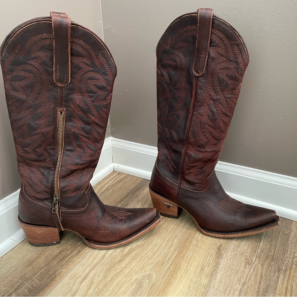 Lane Boots SMOKESHOW Smoke Show Cognac